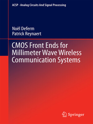 cover image of CMOS Front Ends for Millimeter Wave Wireless Communication Systems